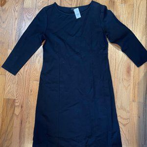 Long sleeved Ann Taylor dress - black, size M